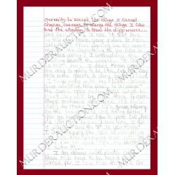Bobby Joe Maxwell letter/envelope 4/14/2007 DECEASED