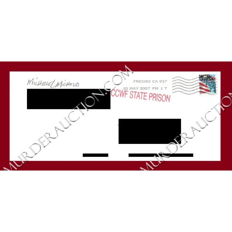 Michelle Michaud letter/envelope 5/7/2007