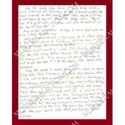 Nathaniel Bar-Jonah crafty letter/envelope 10/19/2006 DECEASED